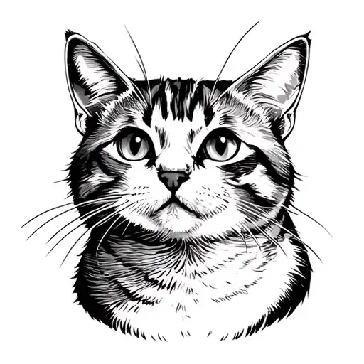 "Sarabi" pet cat tattoo design idea