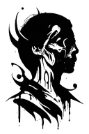 banksy tattoo design idea