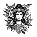 bbc only black tattoo design idea