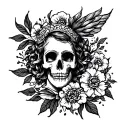 bbc only black tattoo design idea