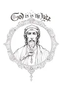 Only God is the judge tattoo design idea