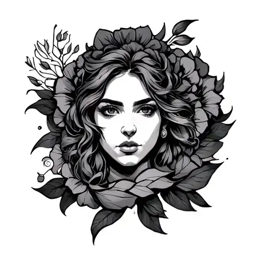 Fortune helps strong tattoo design idea