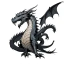 Dragon Slayer tattoo design idea