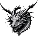 Dragon Slayer tattoo design idea