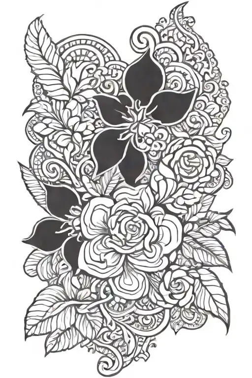 haitian style tattoo inspired tattoo design idea