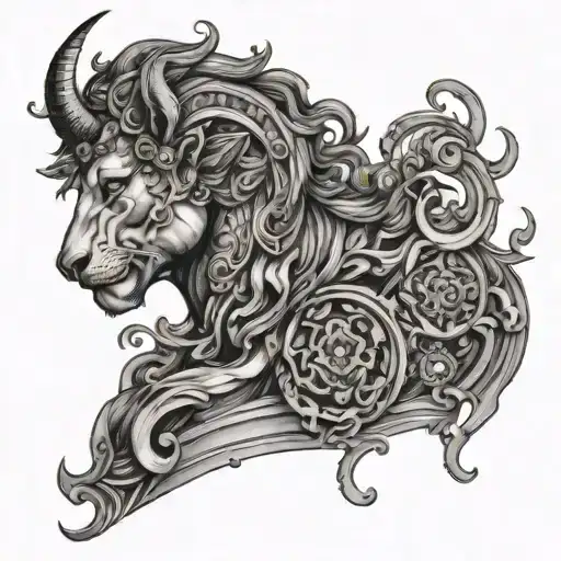 Romanian Mythology tattoo design idea