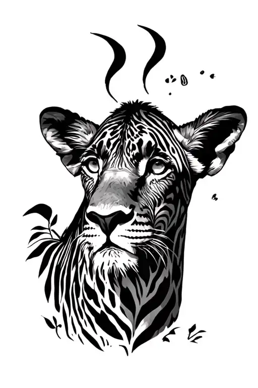 Safari exploring tattoo design idea