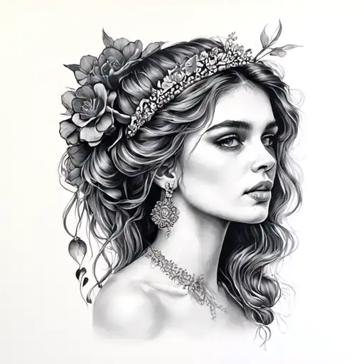 MARY BECKHAM tattoo design idea