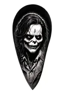 horror, movie theme villains leg sleeve tattoo with sinister silent hill evil dead  tattoo design idea