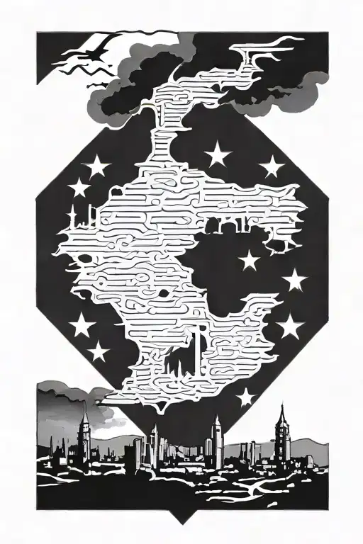 hezbollah lebanon shia islam war tattoo design idea