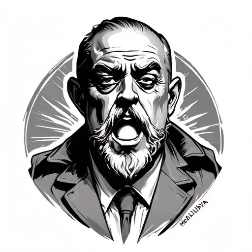 Helluva Boss Fizzarolli tattoo design idea