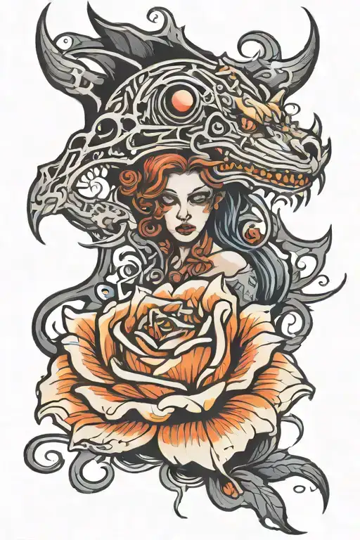 depression alone internal battle getting through ugly to beauty  tattoo design idea