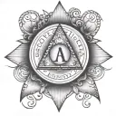 alcoholics anonymous tattoo design idea