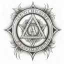 alcoholics anonymous tattoo design idea