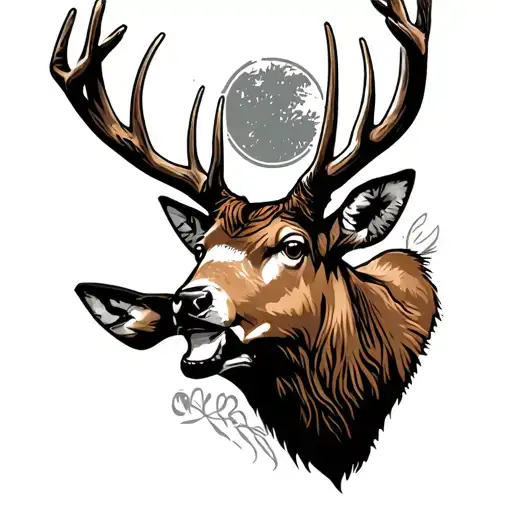 hunting, arkansas tattoo design idea