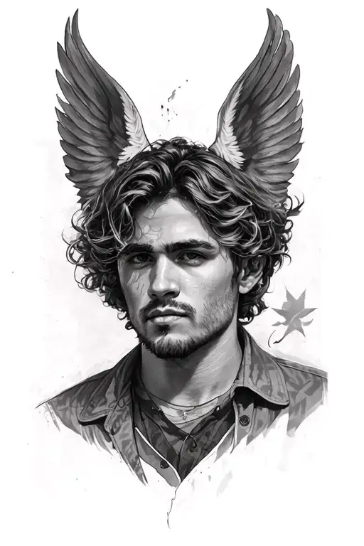 Lucas surrounded tattoo design idea