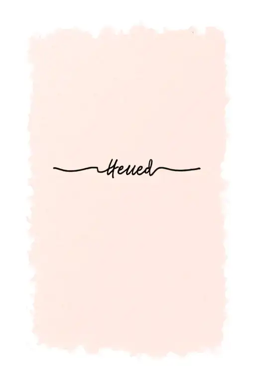 children's name written tattoo design idea