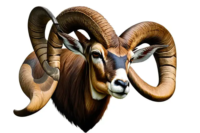 ibex tattoo design idea