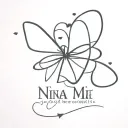 Text that says "Nina de mi corazon" with bow tattoo design idea