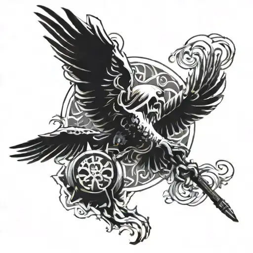 if you want peace, prepare for war tattoo design idea