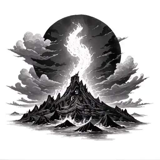 By day the Lord went ahead of them in a pillar of cloud to guide them on their way and by night in a pillar of fire to g tattoo design idea