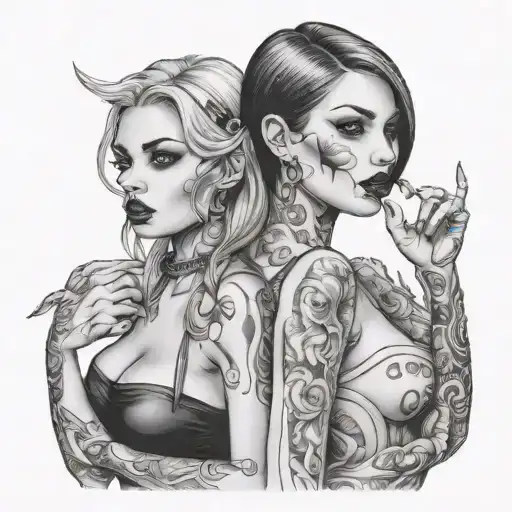 sluts tattoo design idea