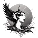 Letting Go tattoo design idea