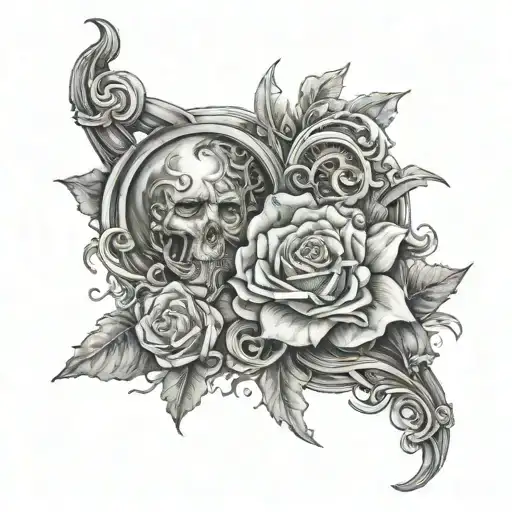 infinte god plans tattoo design idea