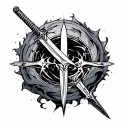 Sword Art Online tattoo design idea