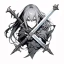 Sword Art Online tattoo design idea