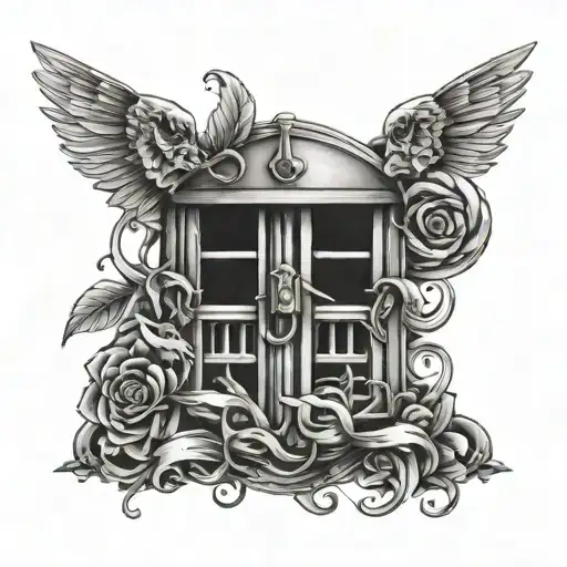 Prison tattoo design idea