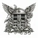 Prison tattoo design idea