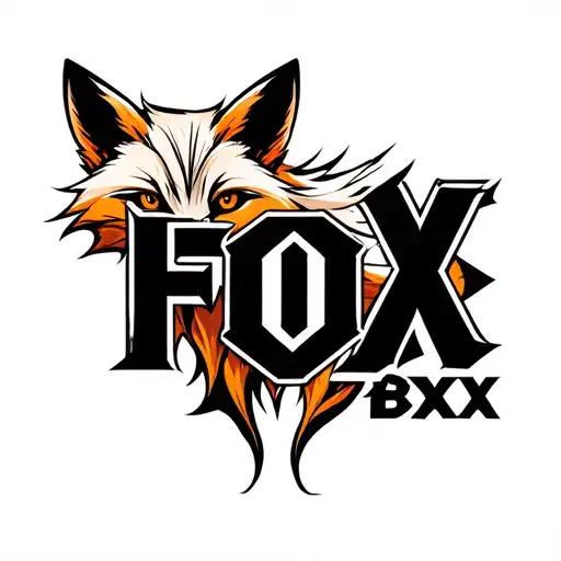 "Fox Box" "Fox Box" with fox tail tattoo design idea