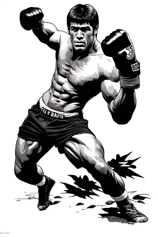 Rocky Balboa tattoo design idea