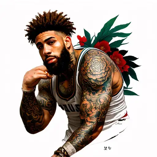 Odell beckham Jr tattoo design idea