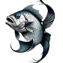 Ichthys tattoo design idea