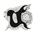 roman numbers 18 June 2004 tattoo design idea