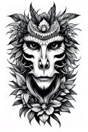 Borneo tattoo design idea