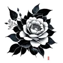 Korean tattoo design idea