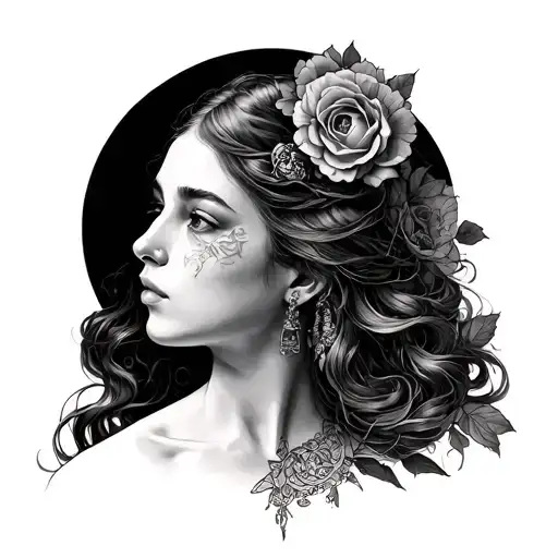 Edwin Mary infinito con nombres tattoo design idea