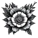 Blessed tattoo design idea