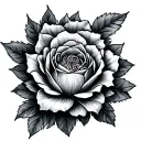 Blessed tattoo design idea