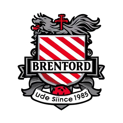 Brentford fc emblem with since 1985 underneath tattoo design idea