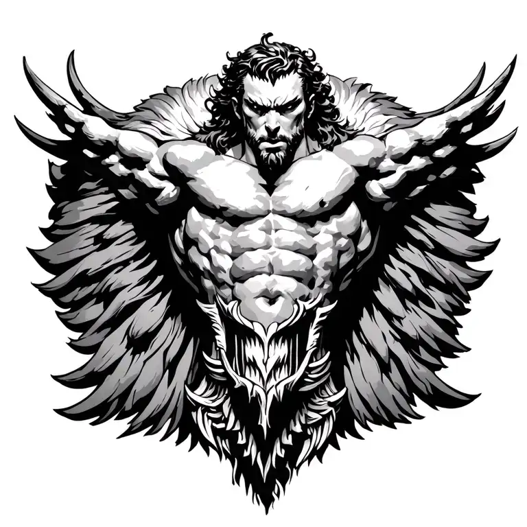 PROMETHEUS GOD tattoo design idea