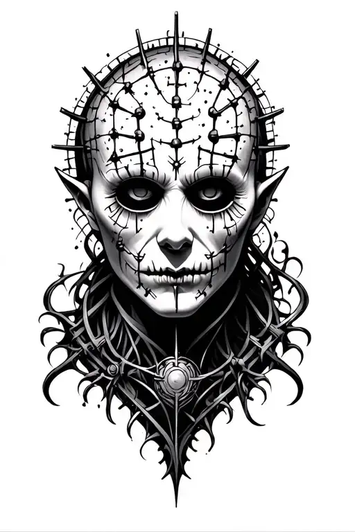 hellraiser tattoo design idea
