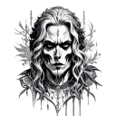 Attila tattoo design idea