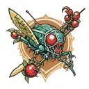 cricket tattoo design idea