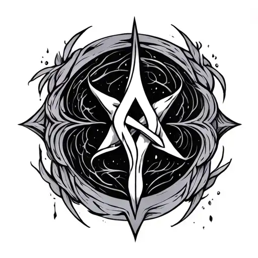 Bind Rune tattoo design idea