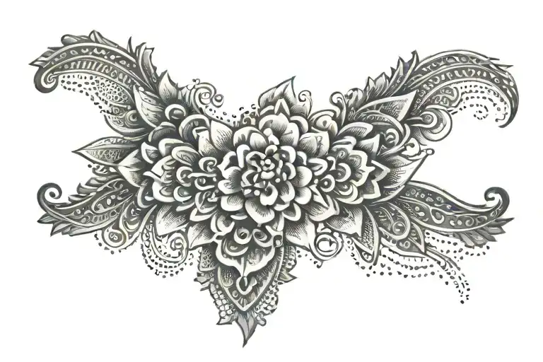 Jalisco culture arm band tattoo design idea