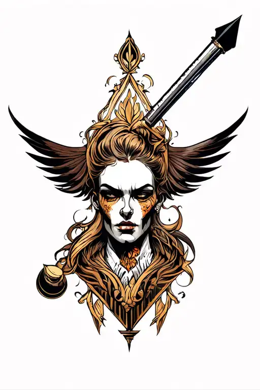 points of authority  tattoo design idea